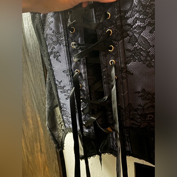 Adore Me Aurora Unlined Plus | Black/Purple | NWT | 0XL - Picture 5 of 9